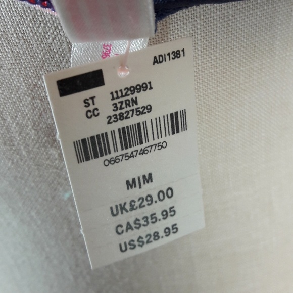 VS PINK Navy Blue Floral Bralette - Picture 6 of 8